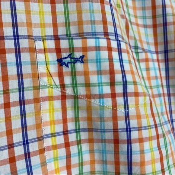Paul and Shark Yachting colorful button down shirt - Picture 3 of 6